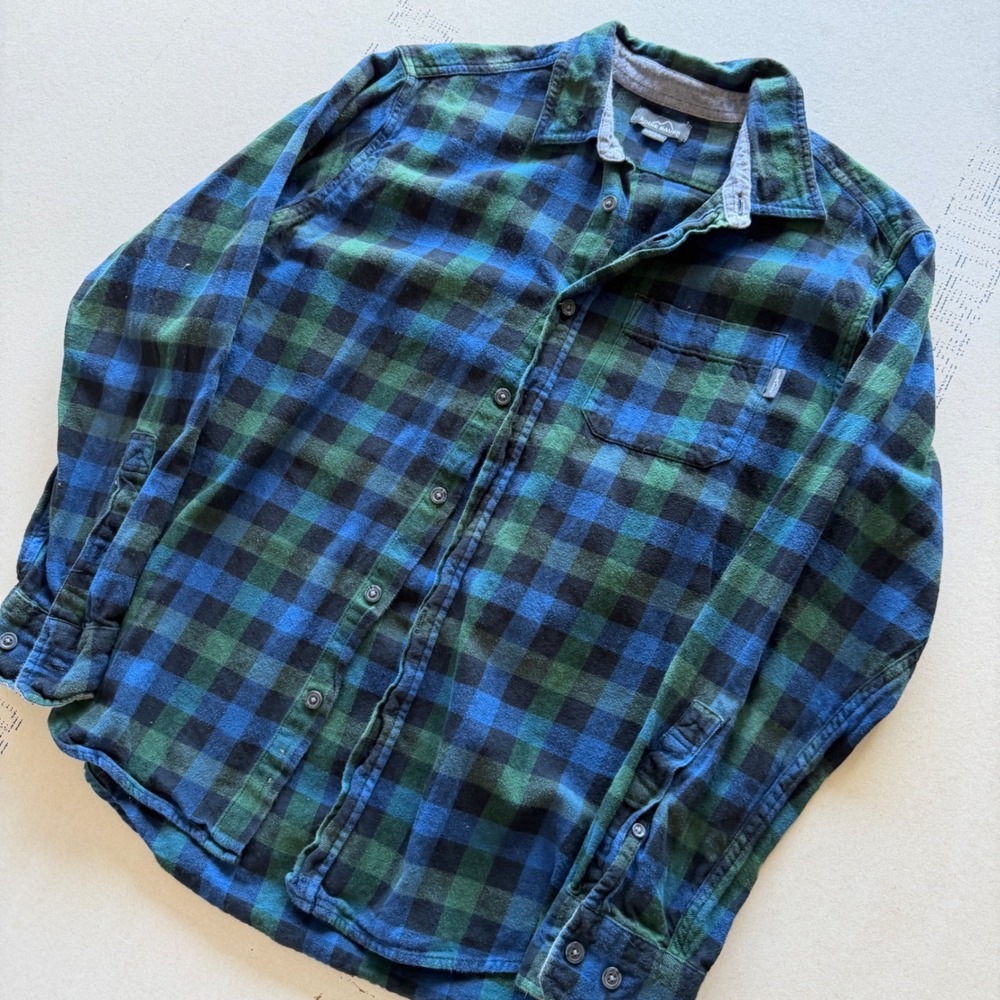 Vintage Eddie Bauer Flannel T-shirt